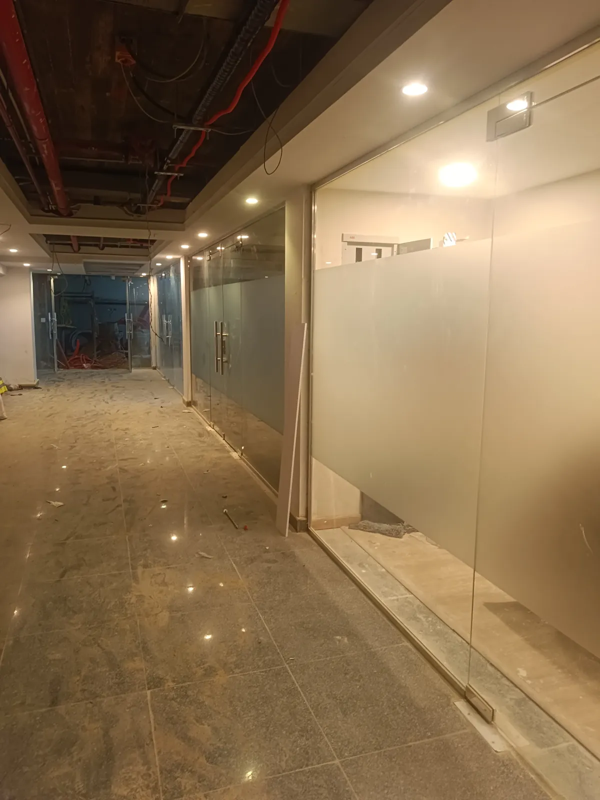 زجاج سيكوريت في حلوان — من أعمال لمسة للزجاج