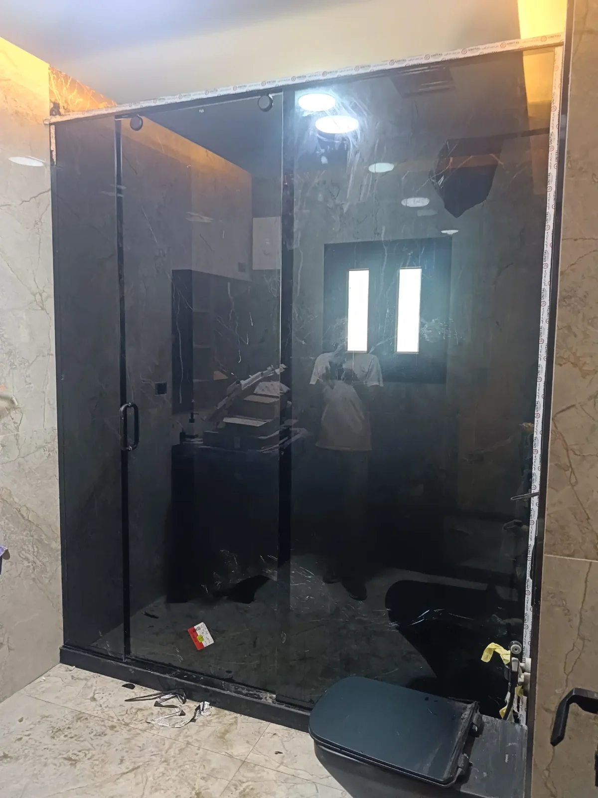 زجاج سيكوريت في إمبابة — من أعمال لمسة للزجاج
